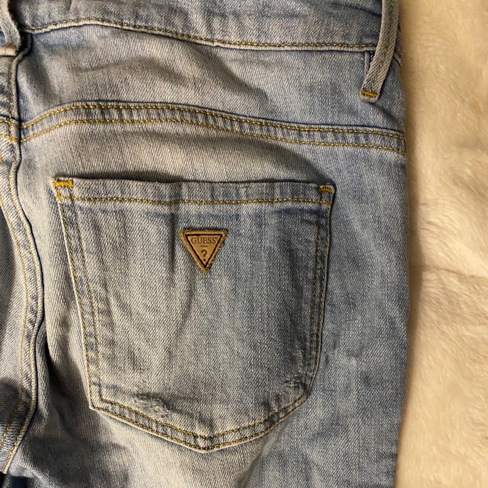 Distressed Guess jeans